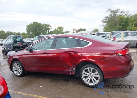 2015 Chrysler 200 Limited z USA, uszkodzony, nr VIN 1C3CCCAB2FN650695